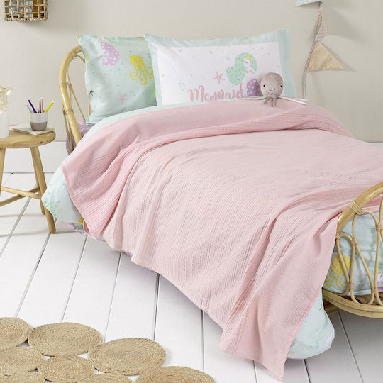 Nima Blanket Dune Pink 160x160cm