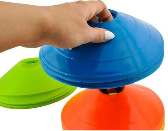 Set 50 Cone-type Markers Sports Training