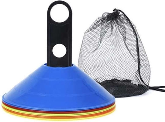Set 50 Cone-type Markers Sports Training