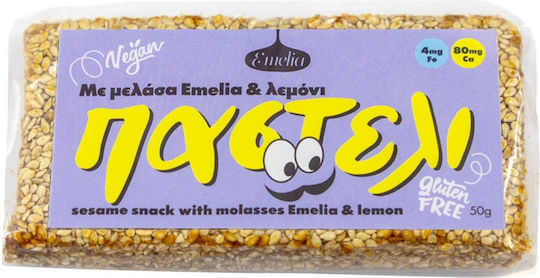 Emelia Pasteli Melasse & Zitrone 50g