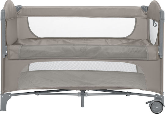 Kikka Boo Cradle Milky Way with Mattress and Wheels Beige