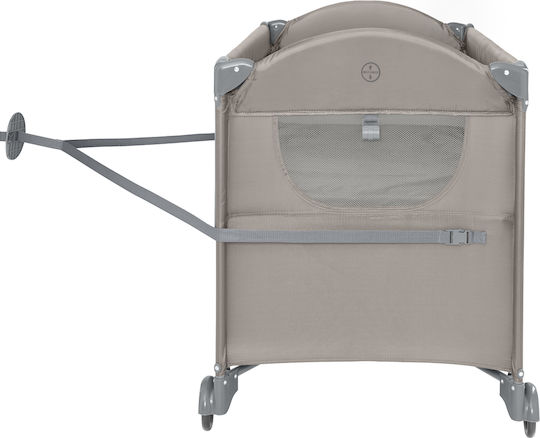 Kikka Boo Cradle Milky Way with Mattress and Wheels Beige