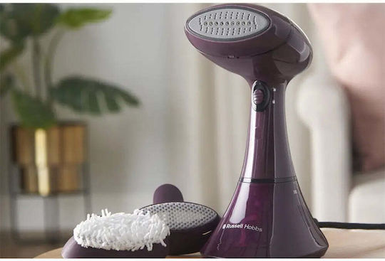 Russell Hobbs Steam Genie Colour Control Ατμοκαθαριστής Ρούχων Χειρός 1800W Μωβ