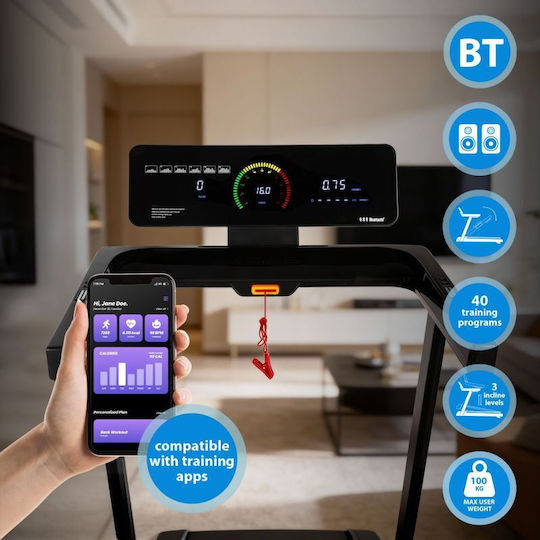 HMS Treadmill Bandă de Alergat Electrică