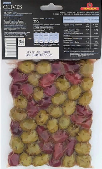 Ήλιδα Ελιές Ανάμεικτες με Ρίγανη 250gr