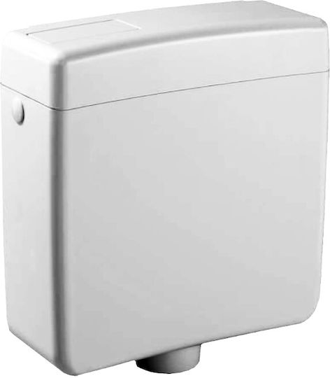 Spek Wall Mounted Plastic High Pressure Rectangular Toilet Flush Tank