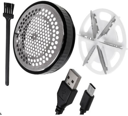 Adler Rechargeable Fabric Shaver Black