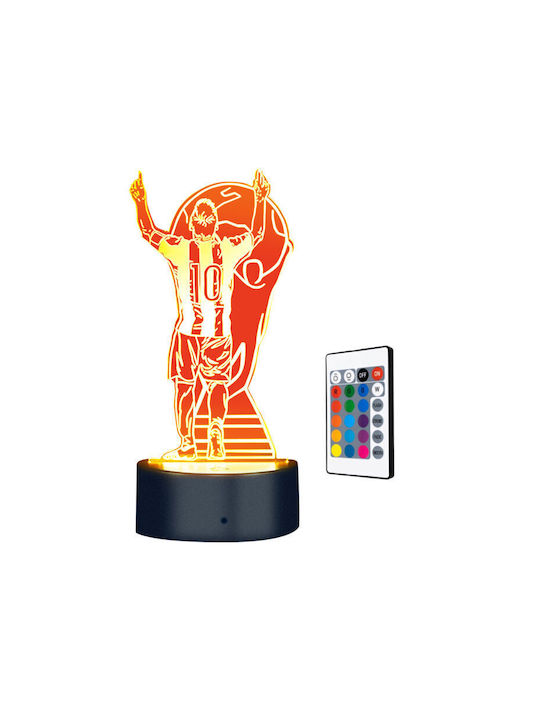 Dekoratives Tischlicht LED 3D-Illusion 3x3cm