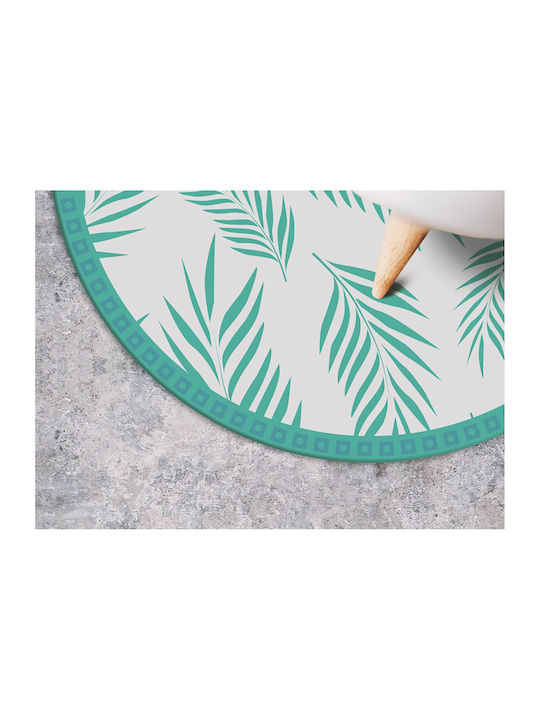 Tulup Rundes Küchenmatte Tulup Hawaii Blätter 130cm