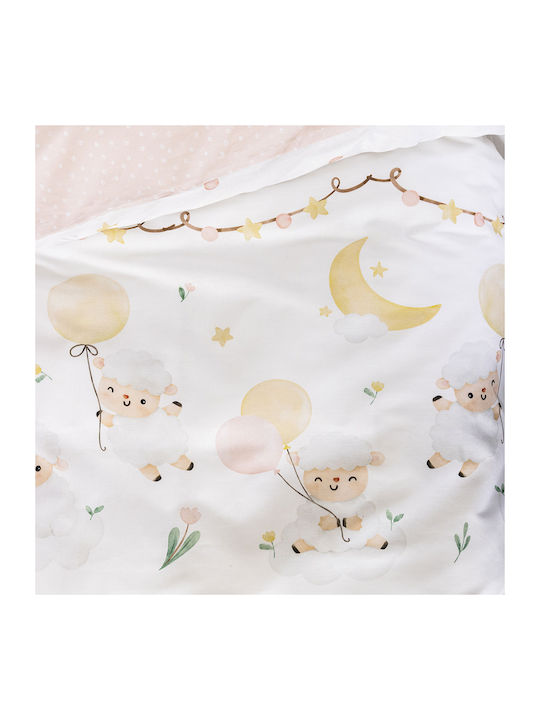 Nima Little Baby Quilt Cotton Pink 100x140cm