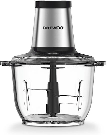 Daewoo Mini Chopper Multi 500W mit 2l Behälter Grau