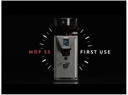 Gaggia Ηλεκτρικός Μύλος Καφέ 310W με Χωρητικότητα 250gr Ασημί