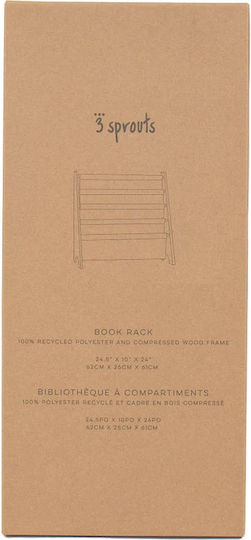 Bücherregal Boden Grün