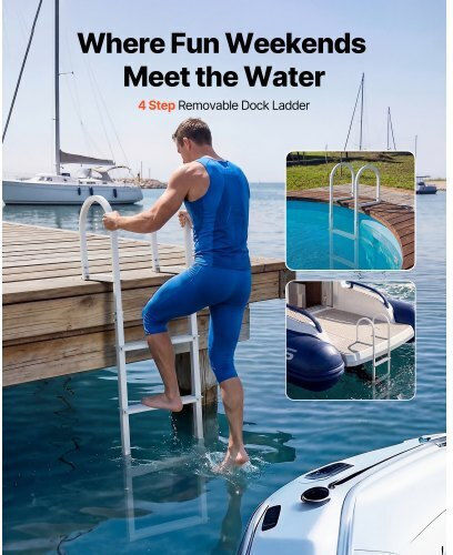 Vevor Aluminum Pool Ladder