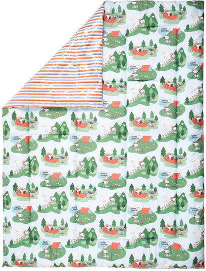 Peanuts Κουβέρτα Picnic Deluxe Πολύχρωμο Πολυεστέρας Pvc Μήκος 180cm X Πλάτος 140cm X Ύψος 1cm