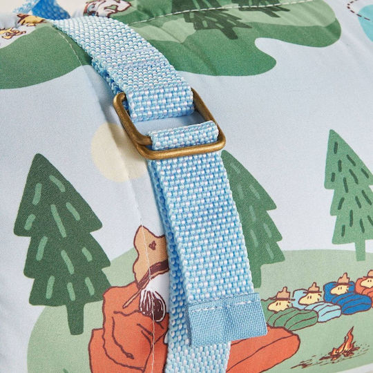 Peanuts Κουβέρτα Picnic Deluxe Πολύχρωμο Πολυεστέρας Pvc Μήκος 180cm X Πλάτος 140cm X Ύψος 1cm