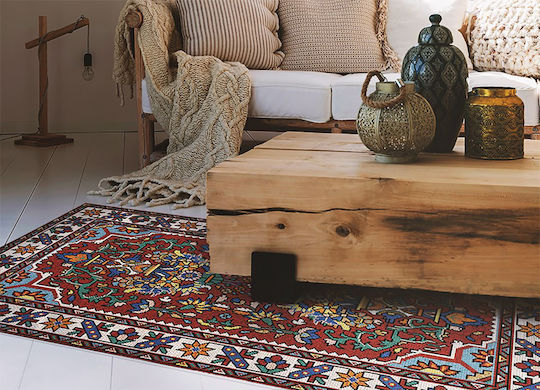 Tulup Ορθογώνιο Χαλάκι Κουζίνας 100x150cm 010260360050000020078 Παλιό Περσικό Στυλ