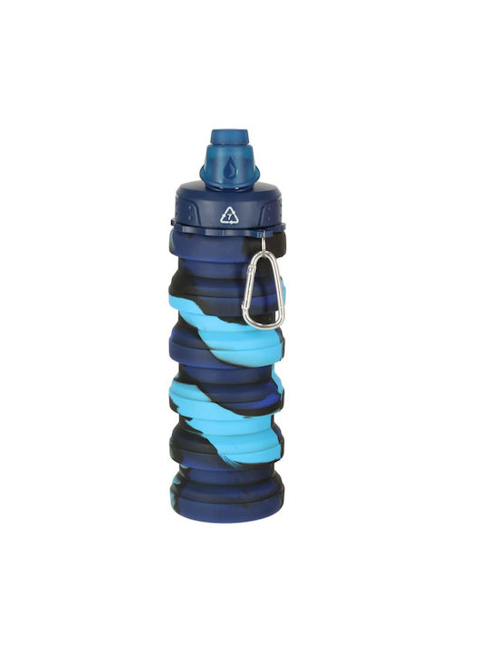 Sport Aluminum Water Bottle 500ml Blue