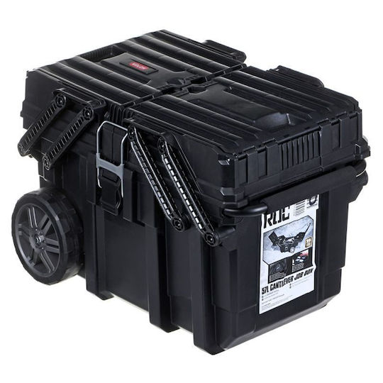 Keter Cutie De Depozitare Pentru Unelte Din Plastic Cu Roți P64.6xL37.3xÎ41cm 238270