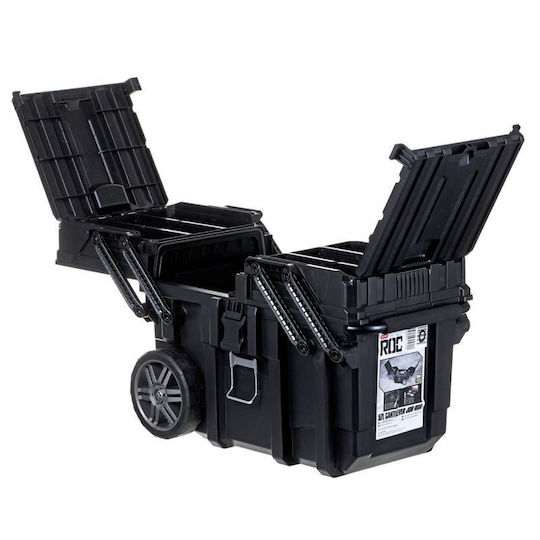 Keter Cutie De Depozitare Pentru Unelte Din Plastic Cu Roți P64.6xL37.3xÎ41cm 238270