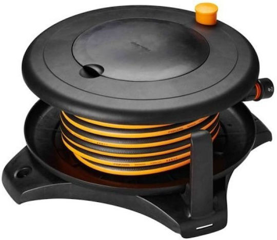 Fiskars Wheeled Garden Hose Reel with Hose 30m