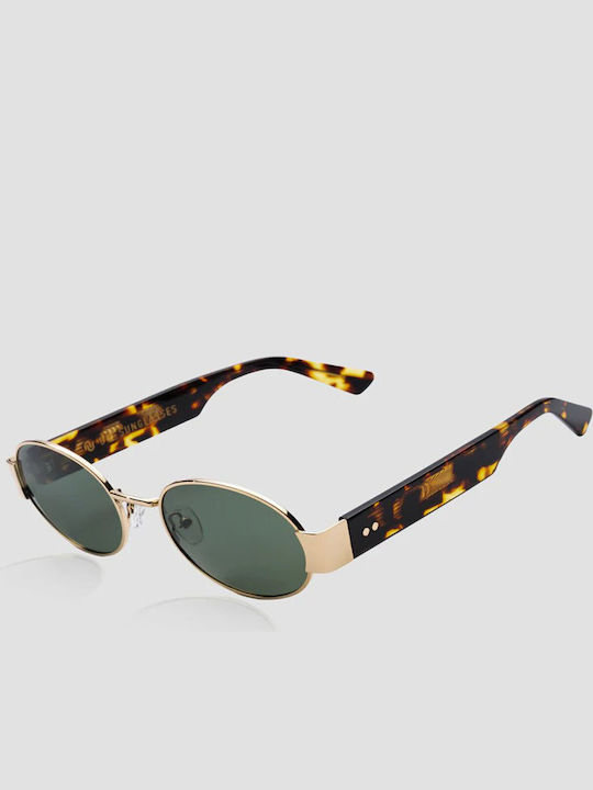 De Sunglasses Γυαλιά Ηλίου Χρυσά με Μεταλλικό Σκελετό De Sunglasses Γυαλιά Ηλίου Χρυσά με Μεταλλικό Σκελετό