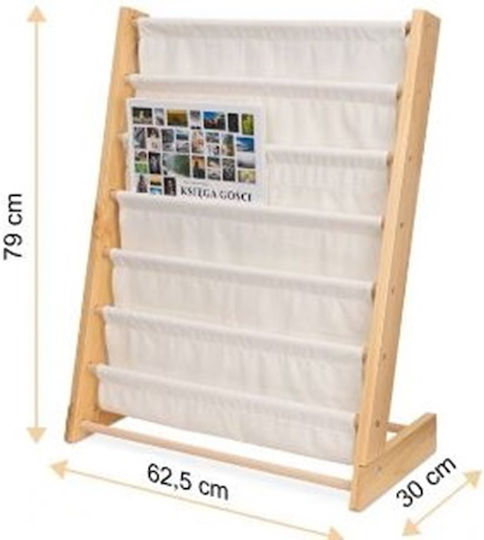 Boden Bücherregal Holz Beiges