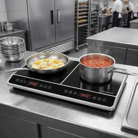 Karni Electric Inductive Burner 3.6kW 60.5x36x6.4cm