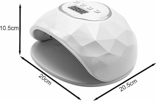 2.0 F6 Nagellack Aushärtungslampe UV/LED 86W Weiß