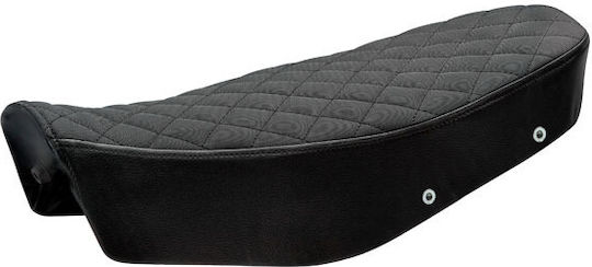C-Racer Motorcycle Saddle Yamaha 16 21 XSR 700 Black Scrambler Seat Black Pleated