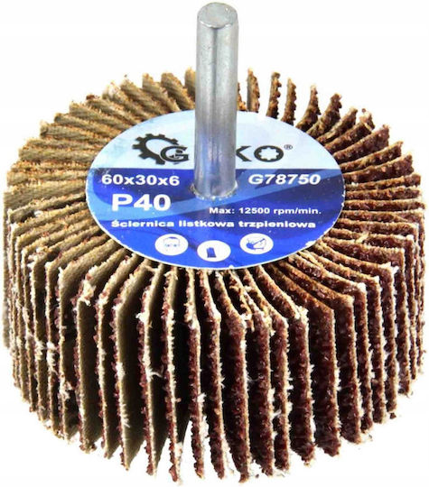 Geko Κύλινδρος Λείανσης K40 30x60mm