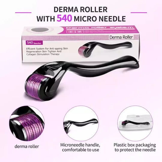 Microneedling Derma Roller Pentru Păr și Barbă 1.5mm 1 Bucată