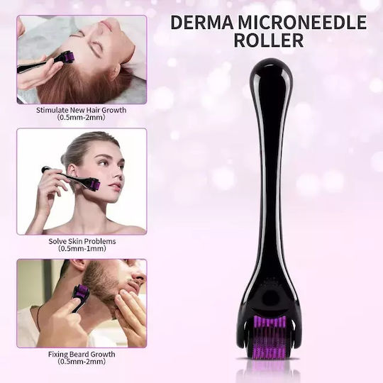 Microneedling Derma Roller Pentru Păr și Barbă 1.5mm 1 Bucată