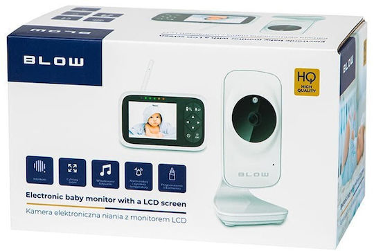 Blow Baby Monitor with Two-Way Audio & Lullabies