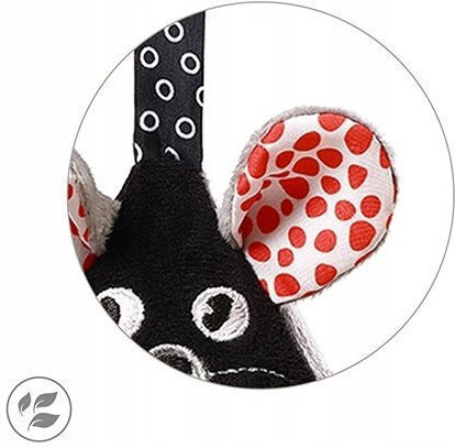 Babyono Hanging Cot and Stroller Toy Mouse for Newborns