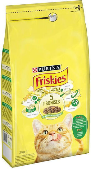 Purina One Trockenfutter für Erwachsene Katzen mit Kaninchen Huhn Gemüse Fleisch 2kg