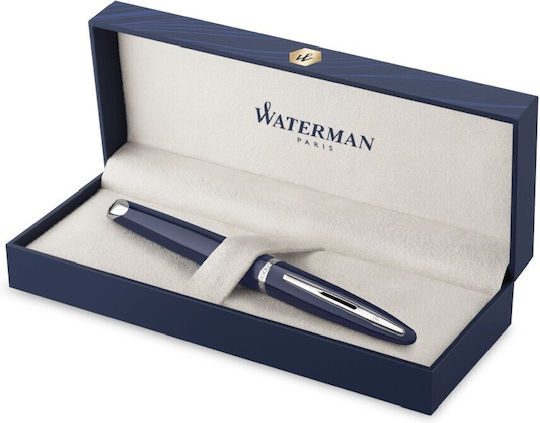 Waterman Carene Писалка Stub Синя с Синьо Мастило