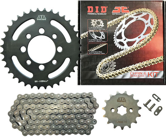 Set Lanț și Pinioane Transmisie Kawasaki Joy-r 125 15-36-420ad Did-jt