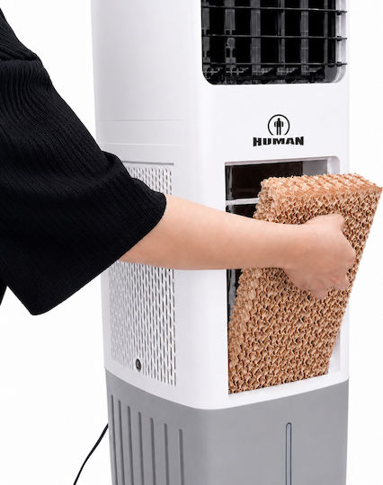 Human Air Cooler 45W с Дистанционно Бял