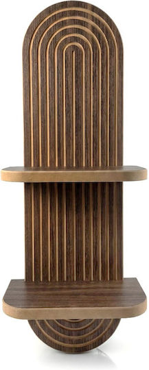 Wandregal Artwill Wenge 26x13x70cm