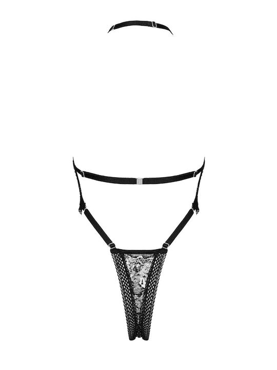 Xenita Sexy Bodysuit Schwarz