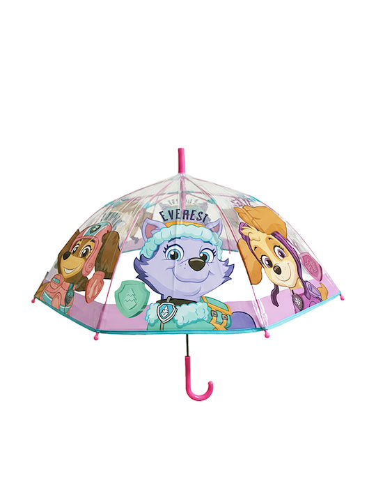 Kids Umbrella Curved Handle Multicolour with Diameter 66cm