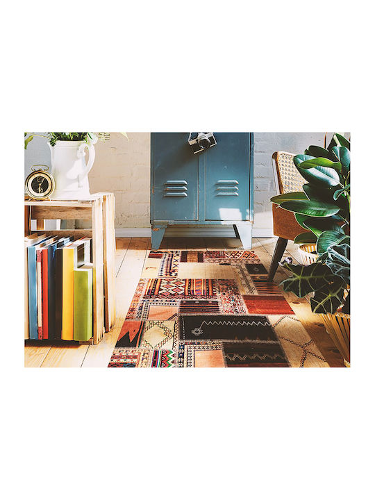 Tulup Kitchen Runner Mat Brown 80x120cm