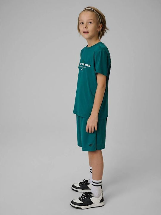 Sport Kinder Shorts Bermudas Grün