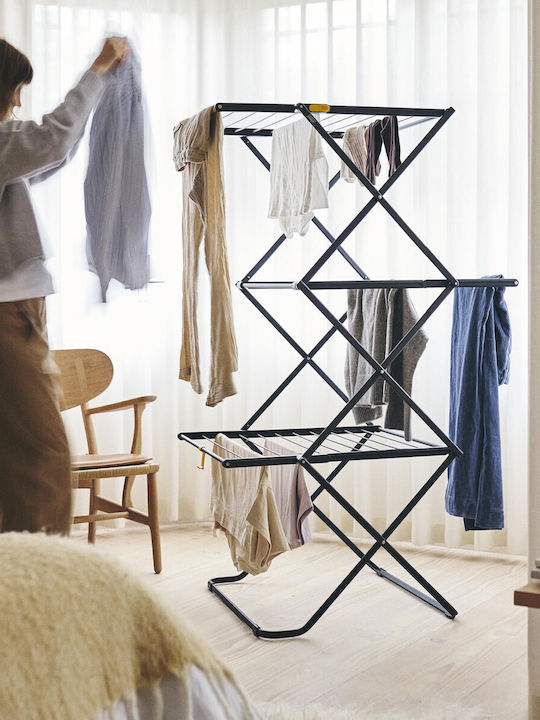 Joseph Joseph Folding Floor Clothes Drying Rack for Balcony with 16m Hanging Length