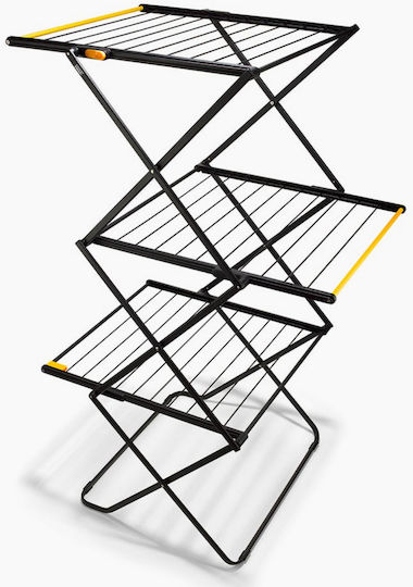Joseph Joseph Folding Floor Clothes Drying Rack Made of Aluminum with 16m Hanging Length