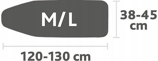 Vileda Total Reflect Husă pentru Masă de Călcat 130x45cm