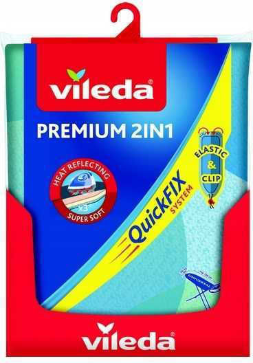 Vileda Premium 2in1 Husă pentru Masă de Călcat 130x30cm