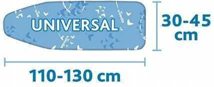 Vileda Comfort Plus Ironing Board Cover 130x45cm