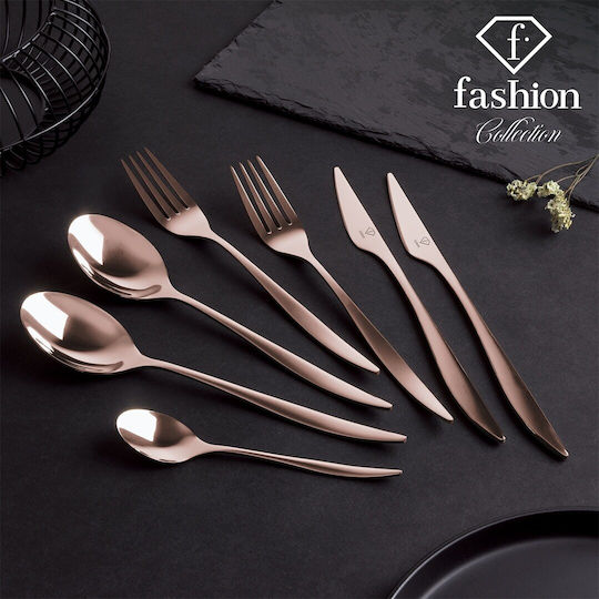 Berlinger Haus Stainless Steel 18/10 Cutlery Set Rose Gold 24 Pieces